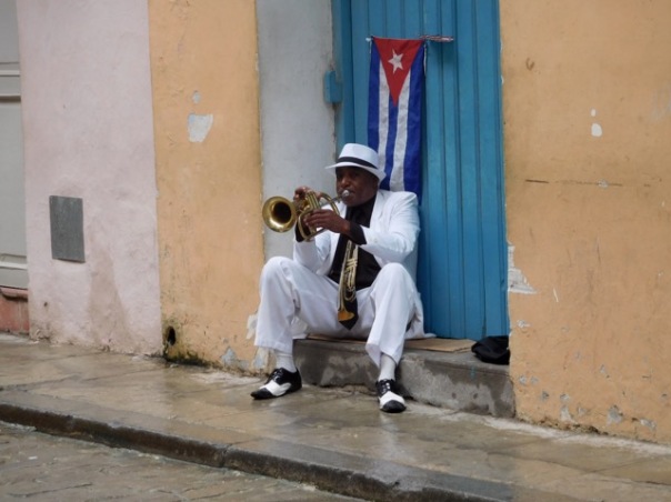 Cool, Clean Cuban Trumpeter